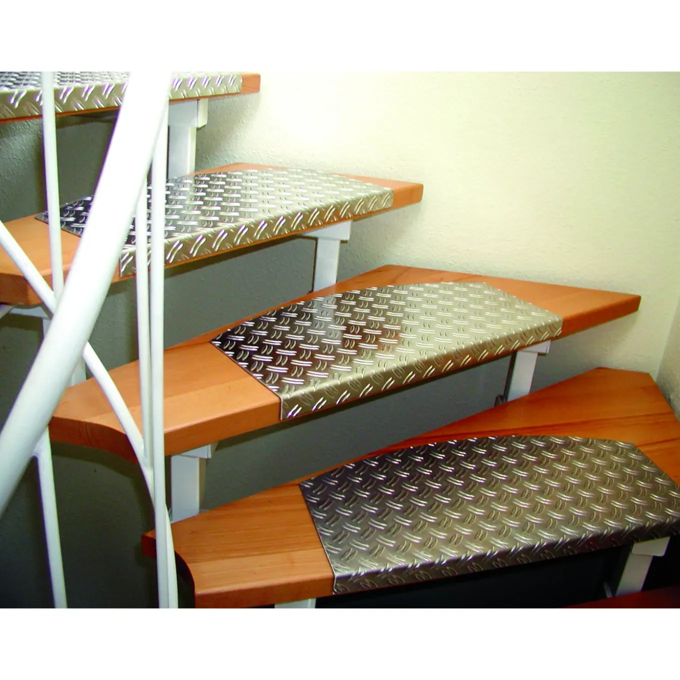 Alberts Structuurplaat - Aluminium - Natuur - Ribbel-reliëf - 600x1000x1,5mm