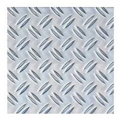 Alberts Structuurplaat - Aluminium - Natuur - Ruwpleister-reliëf - 120x1000x1,5mm