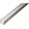 ALBERTS U-profiel - Aluminium - 20x20x1,5mm 1m