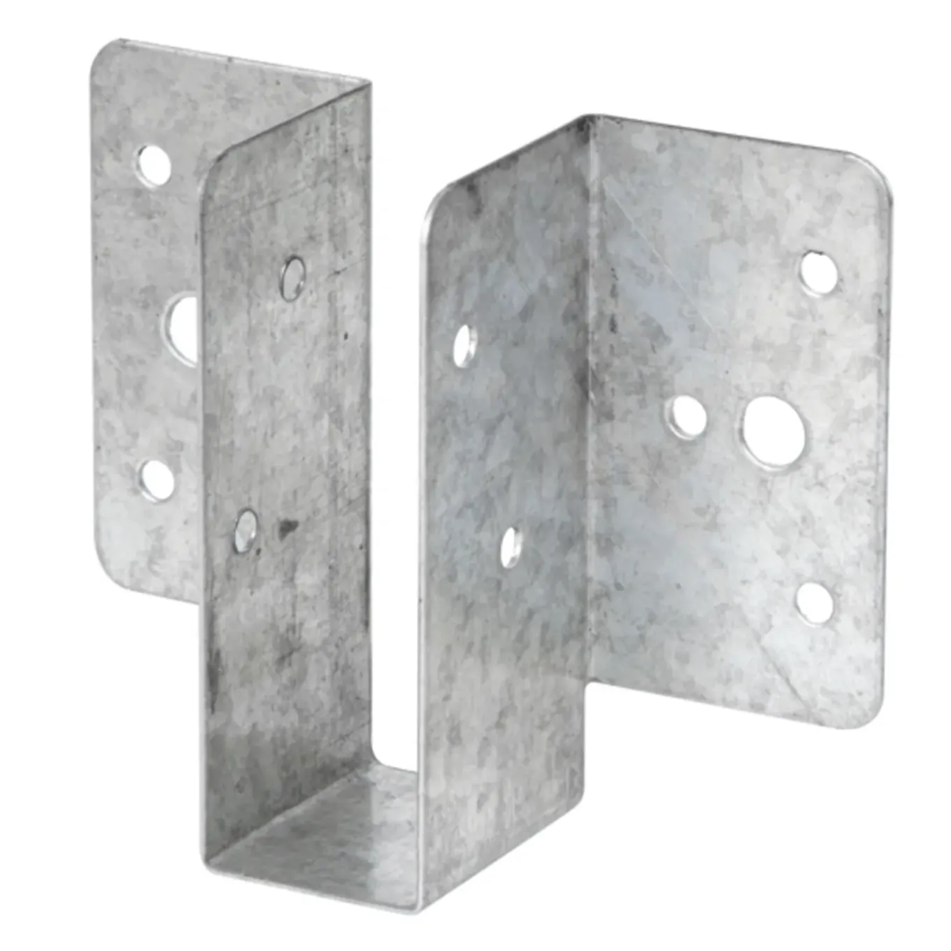 Alberts U-Vormige Balkdrager - Afgeronde Uiteinden - Verzinkt Staal - 46x66mm