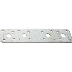 ALBERTS Verbindingsplaat - Verzinkt Staal - 180x40x3mm