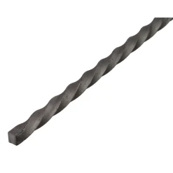 Alberts vierkante stang gedraaid ruwstaal 12x12mm 2m