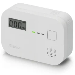 Alecto koolmonoxidemelder COA3920 10 jaar sensor met display wit