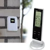 Alecto weerstation met draadloze buitensensor zwart/zilver