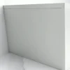 Allibert Inkortbaar Badmantel Voor Assymetrisch Bad 160x54 cm - Wit