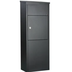 Allux Pakketbrievenbus 650 - Staal - Zwart - 38x105x23cm