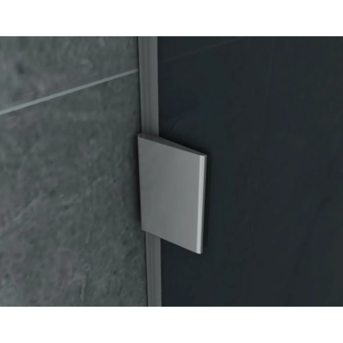 Aloni Urinoir Scheidingswand - Gehard Rookglas - 900x400x8 Mm