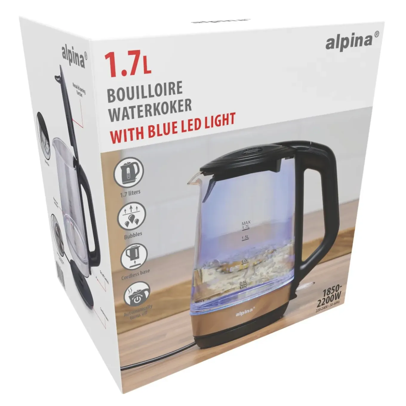 Alpina Waterkoker Led 1 -7l