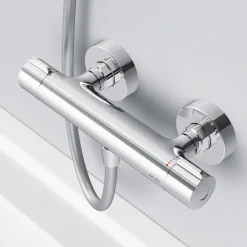 Am.pm Thermostatische Douchemengkraan Gem Chroom Messing