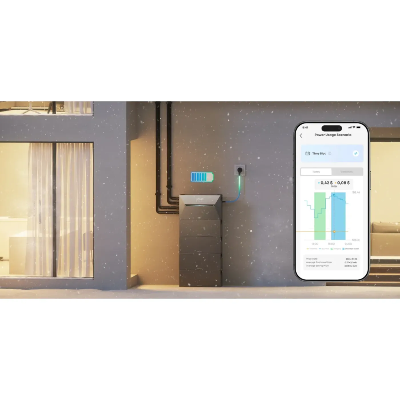 ANKER Solix BP2700 X2 Batterij Uitbreiding Kit - 5360 Wh Voor Solarbank 2 En 3