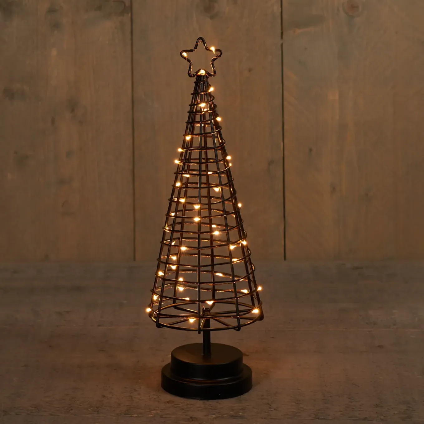 Anna's Collection Kerstverlichting Figuur - 3d Lichtboom - 36 Cm