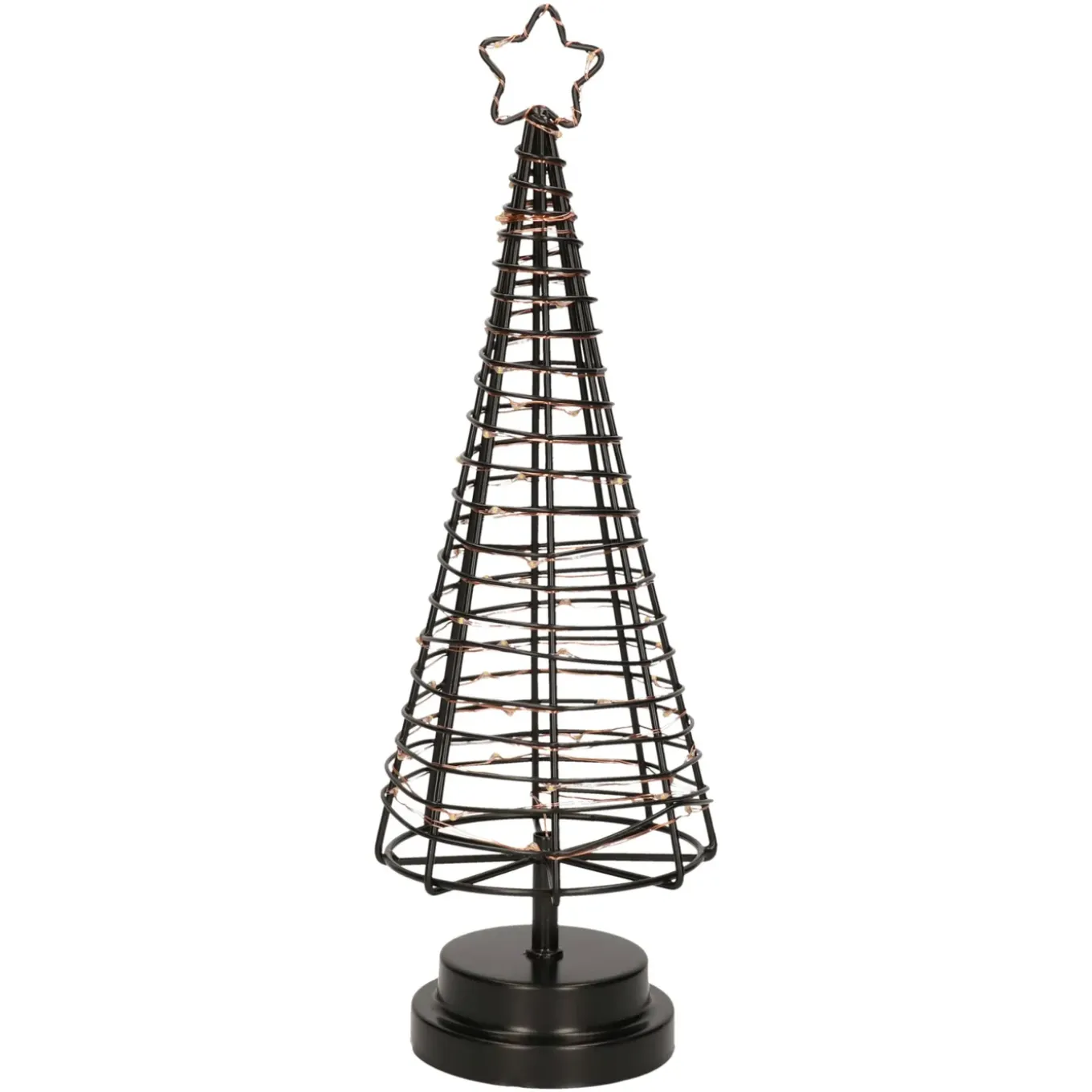 Anna's Collection Kerstverlichting Figuur - 3d Lichtboom - 36 Cm