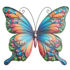 Anna's Collection Tuindecoratie Vlinder - 17 X 18 Cm - Metaal