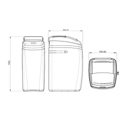 Apic waterverzachter Callisto 22L
