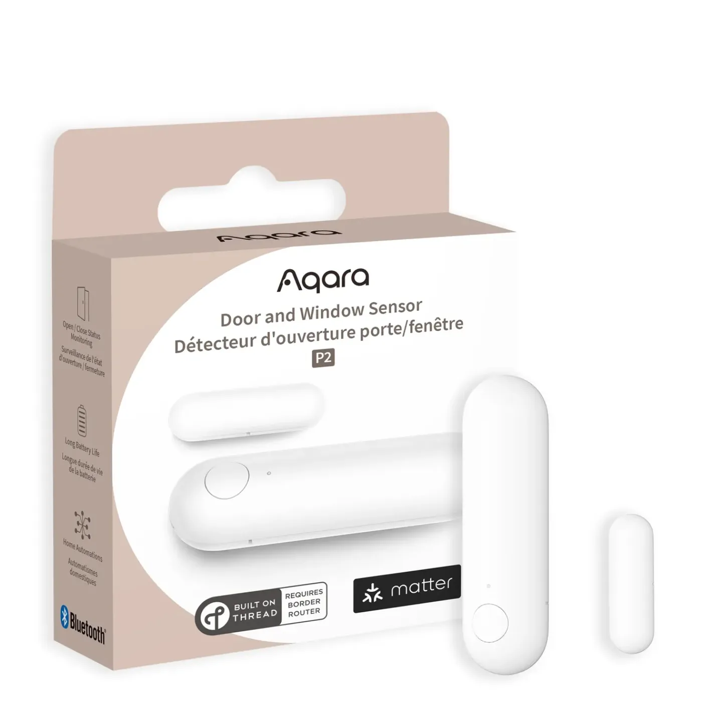 Aqara magneetsensor deur raam P2 - draadloze domotica sensor - slim