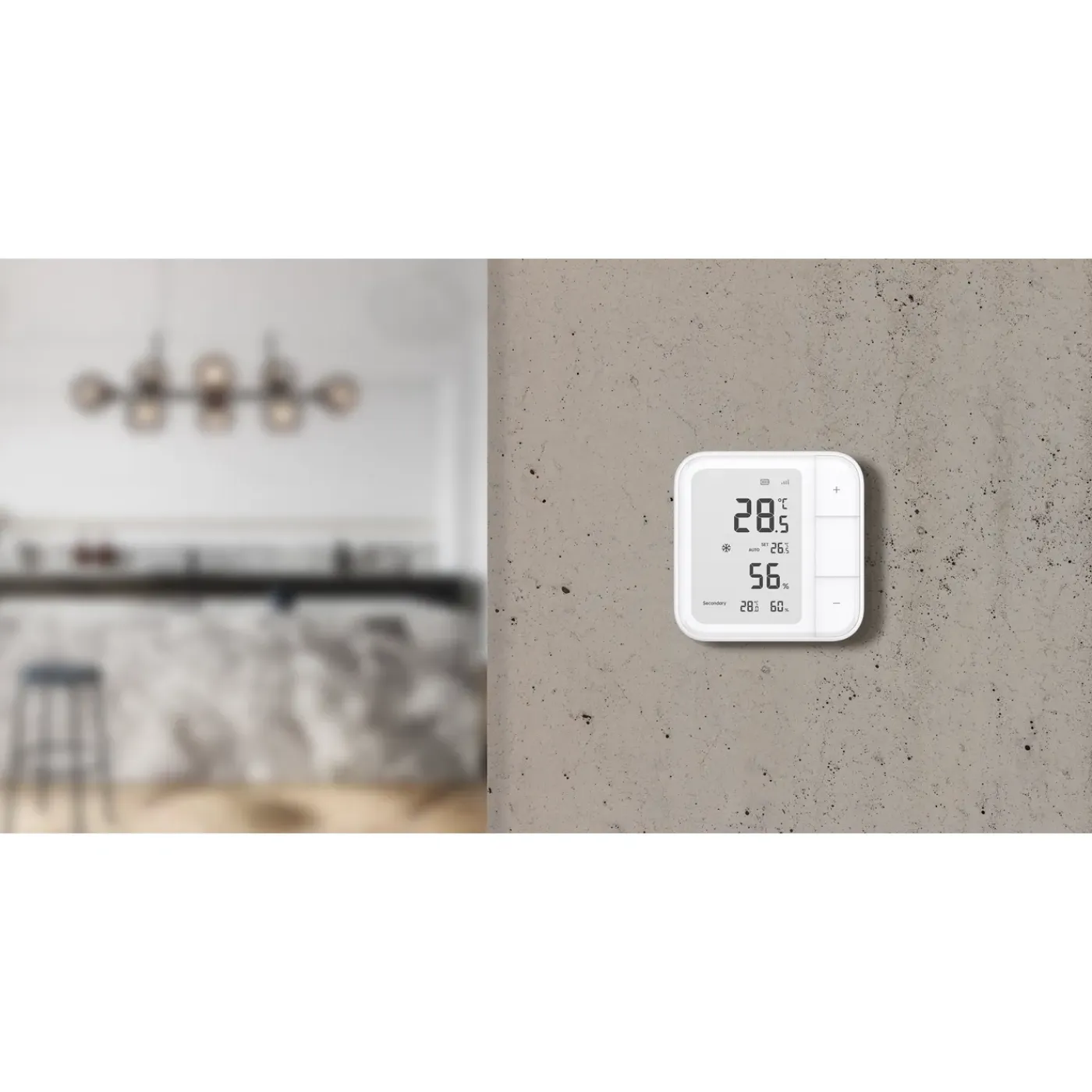 Aqara temperatuur- en vochtigheidssensor Climate Sensor W100 - omgevingssensor - slim