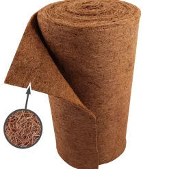 Aquagart Kokosmat 50m Lang 0,50m Breed 800g/m² Kokosmat Winterbescherming Taludmat