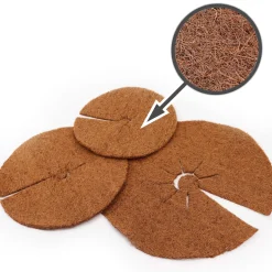 Aquagart Kokosmulchschijven 30cm 3 Stuks Kokosvezelmat Plantenbeschermingsmat