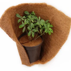Aquagart Kokosmulchschijven 60cm 2 Stuks Kokosvezelmat Plantenbeschermingsmat