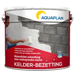 Aquaplan kelder-bezetting waterdichte cementcoating 10 kg