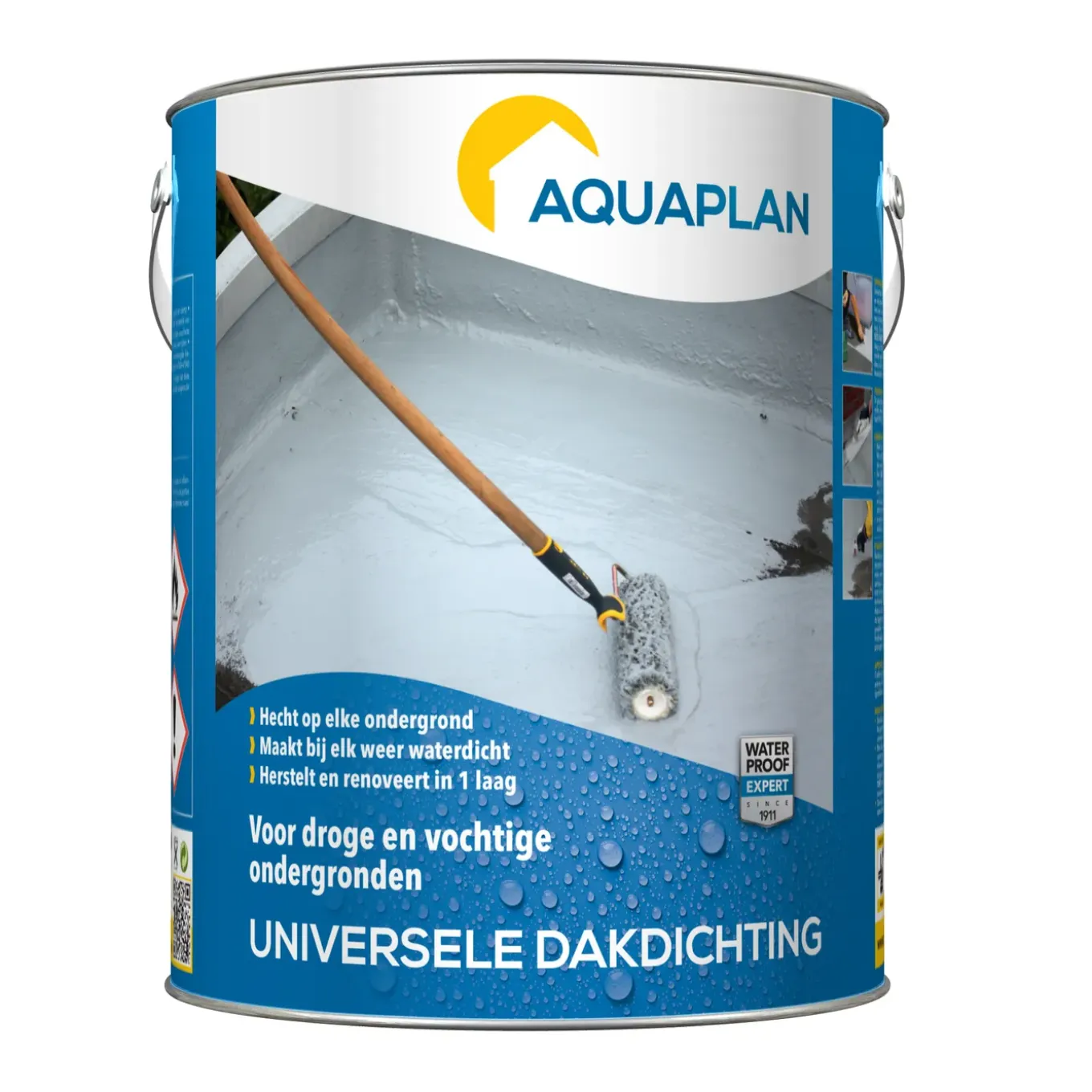 Aquaplan universele dakdichting - licht grijs - 4L