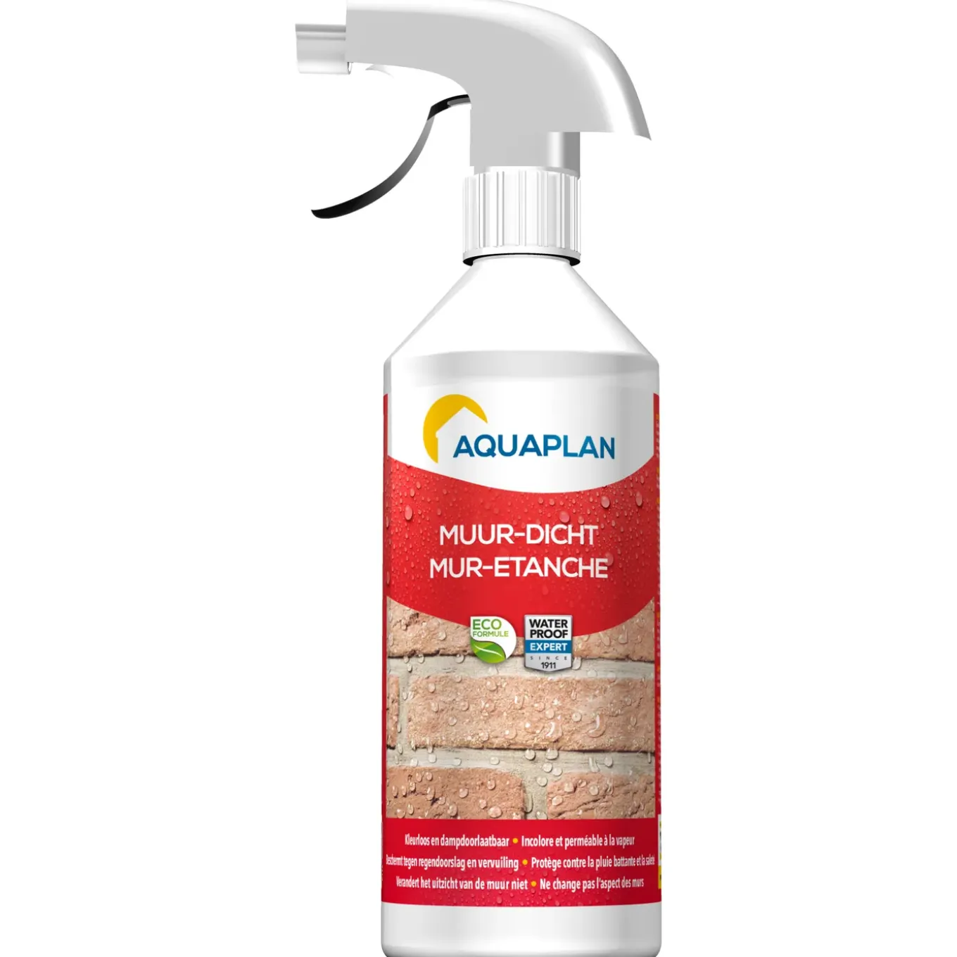 Aquaplan Waterafstotende Coating waterdichte muur kleurloos 750ml