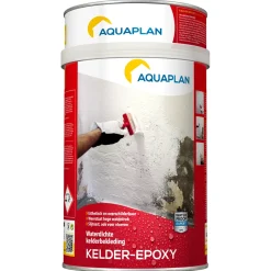 Aquaplan waterdichte coating Kelder-Epoxy wit 4L