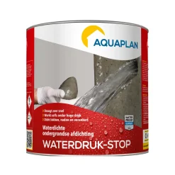 Aquaplan waterdichtingsmiddel Waterdruk-Stop grijs 2,5kg