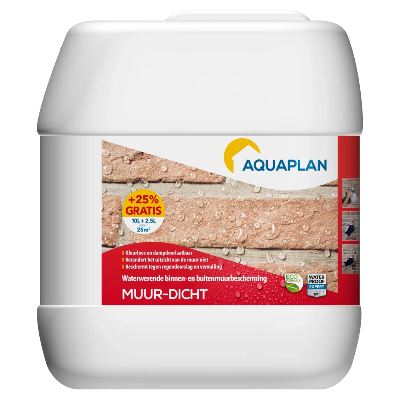 Aquaplan waterdichtingsspray Muur-dicht 12,5L