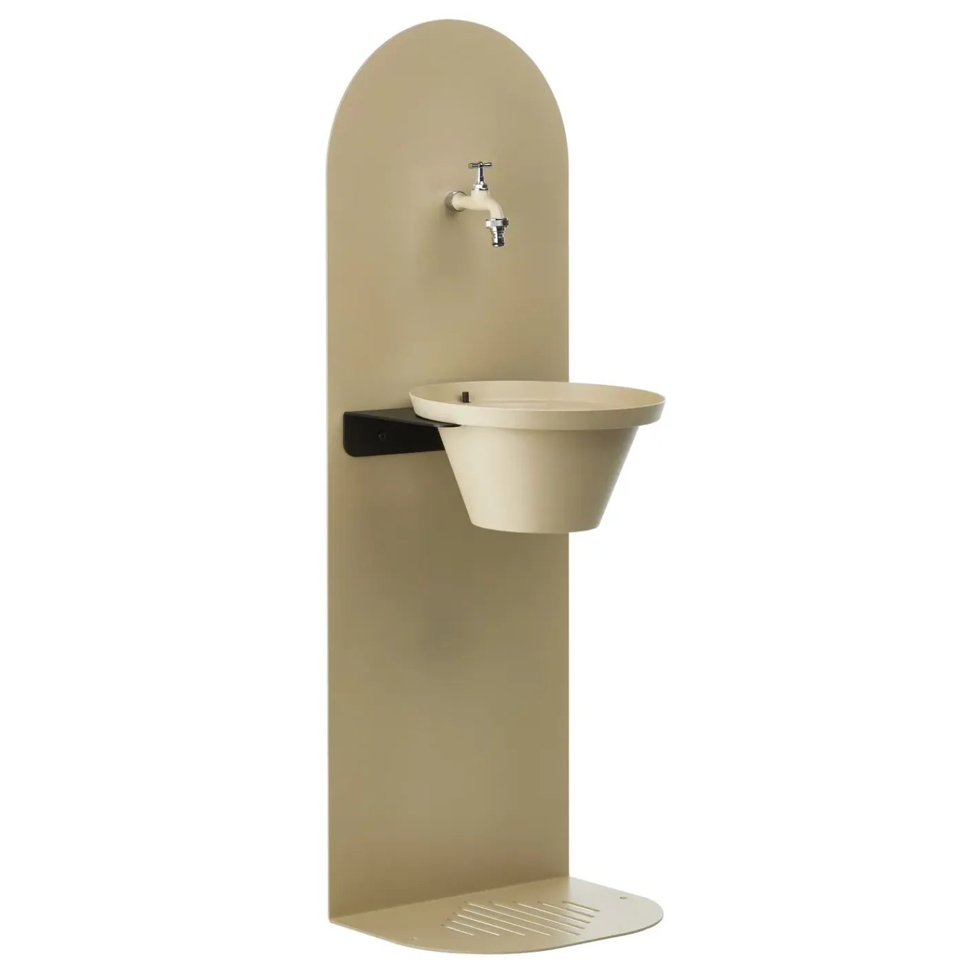 AquaPoint Ground Fountain Ivory 116cm
