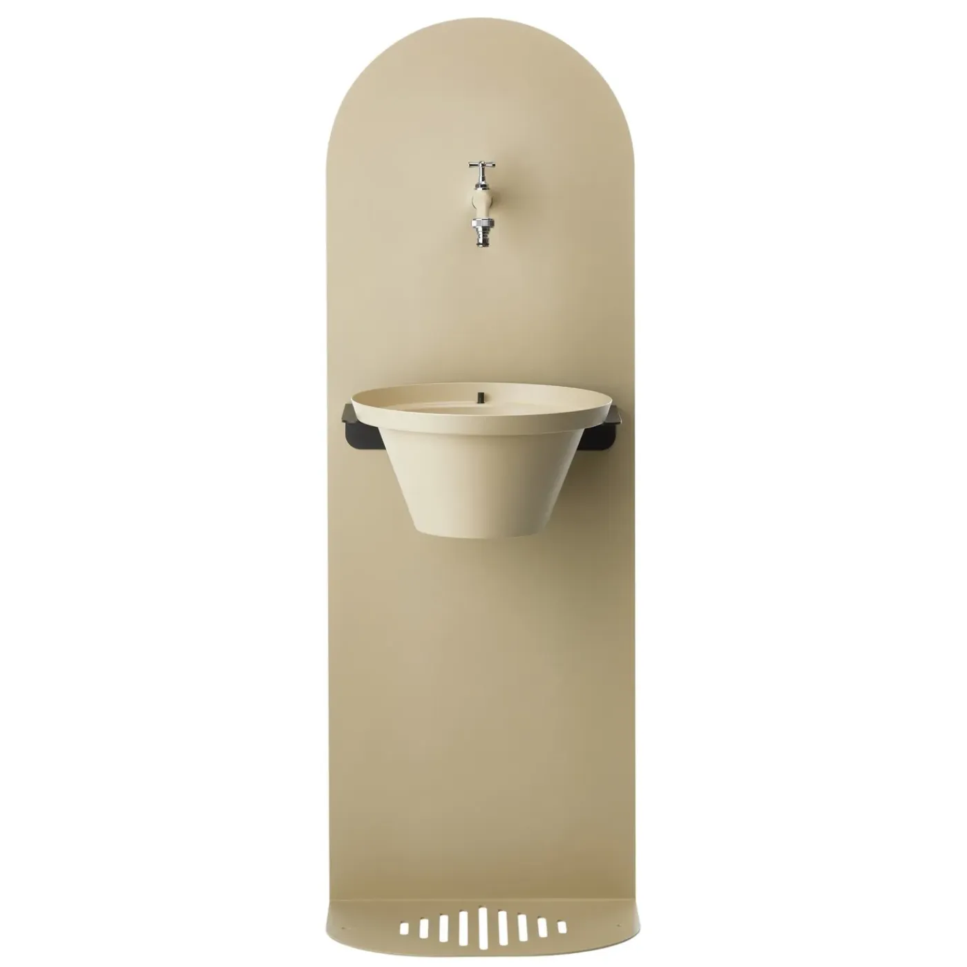 AquaPoint Ground Fountain Ivory 116cm