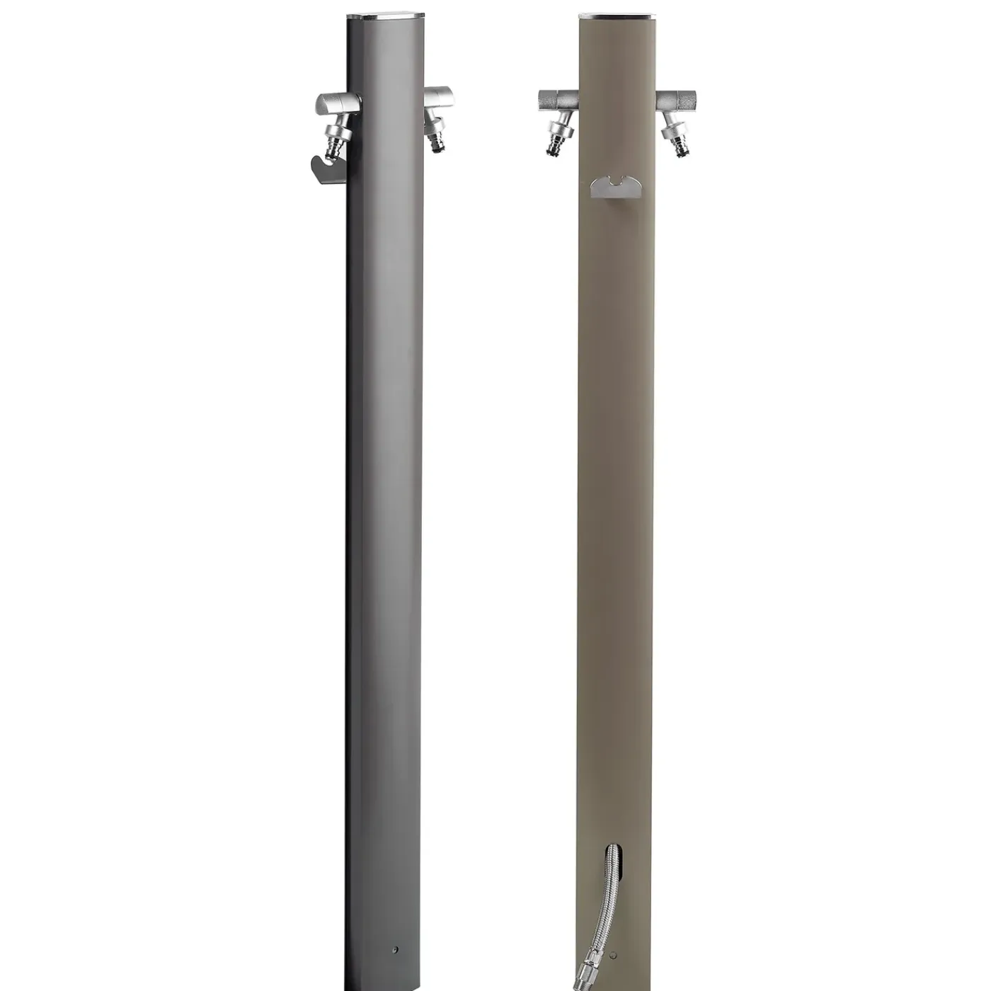 AquaPoint Totem Oval Dove Grey 120cm - L 9cm