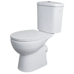 AquaVive – Praxis Eigen Merk Aquavive Avisio Duoblok toilet met randloze toiletpot - wit