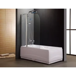 AquaVive – Praxis Eigen Merk AquaVive badwand Fiji 115x150cm chroom