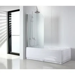 AquaVive badwand Lipari 140x80cm chroom