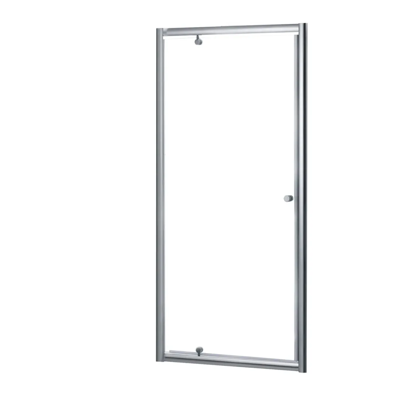AquaVive - Douchedeur Zanzibar 90 x 190CM - Chroom Profiel - 5 mm Helder Glas