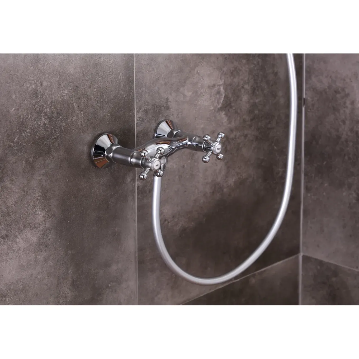 AquaVive douchekraan Lunan chroom 15cm