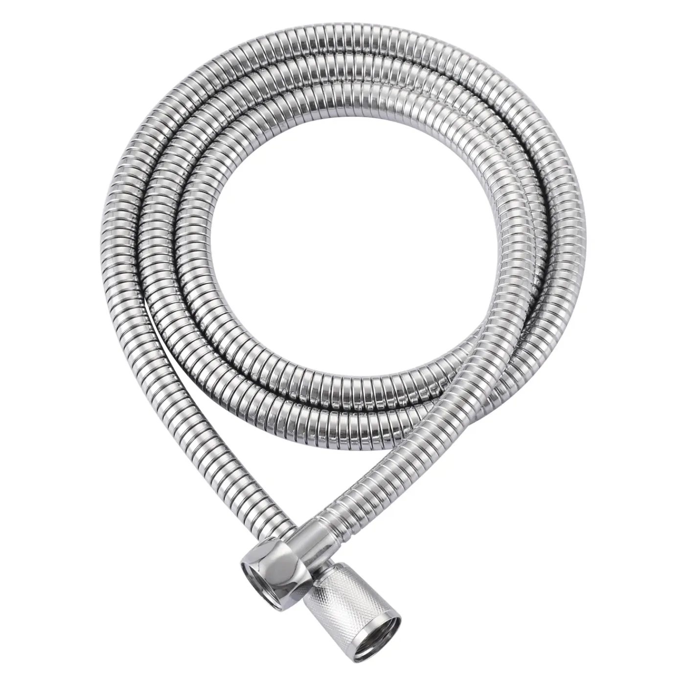 AquaVive – Praxis Eigen Merk AquaVive Doucheslang - Anti-torsie - Universeel - Chroom - 150cm