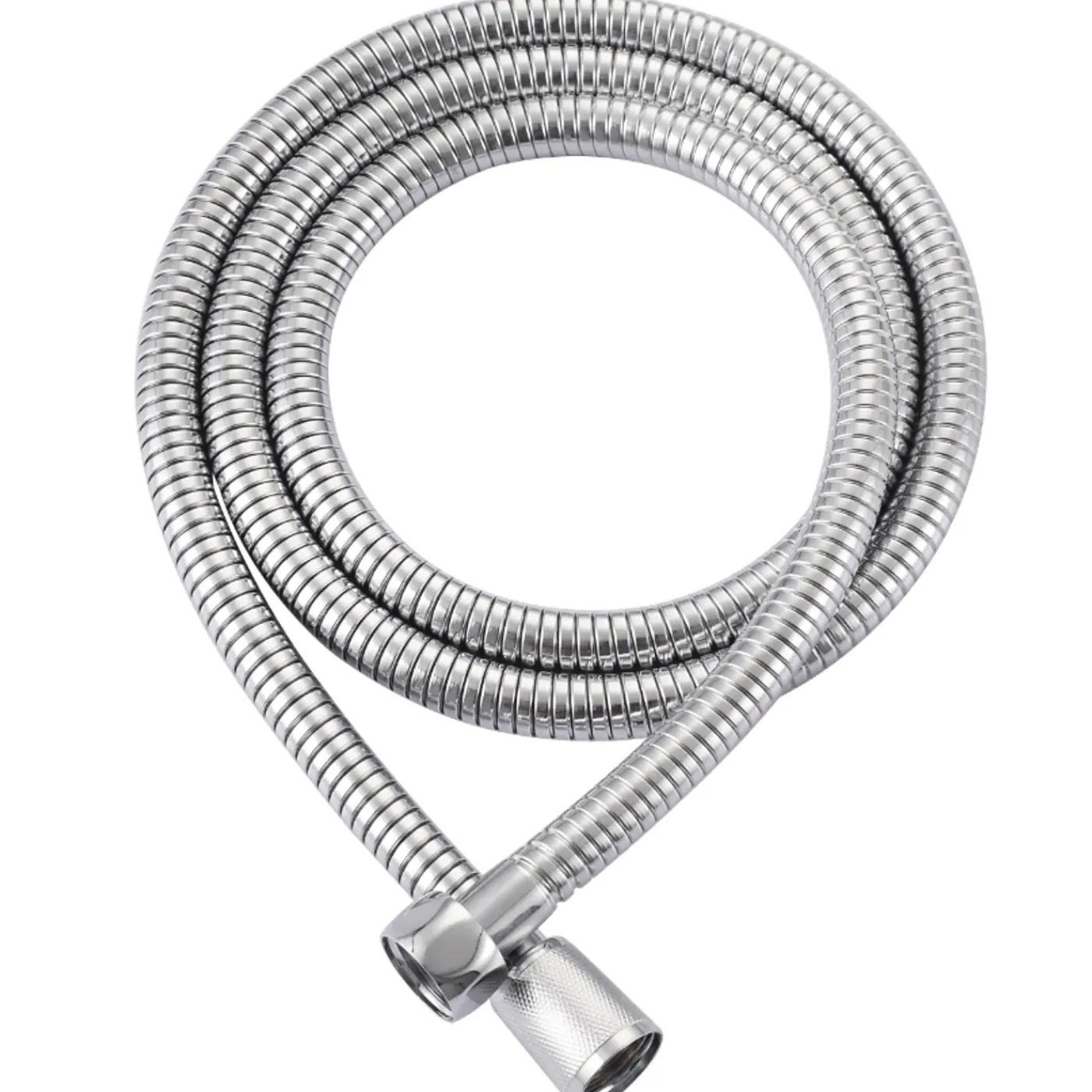 AquaVive – Praxis Eigen Merk AquaVive Doucheslang - Anti-torsie - Universeel - Chroom - 150cm