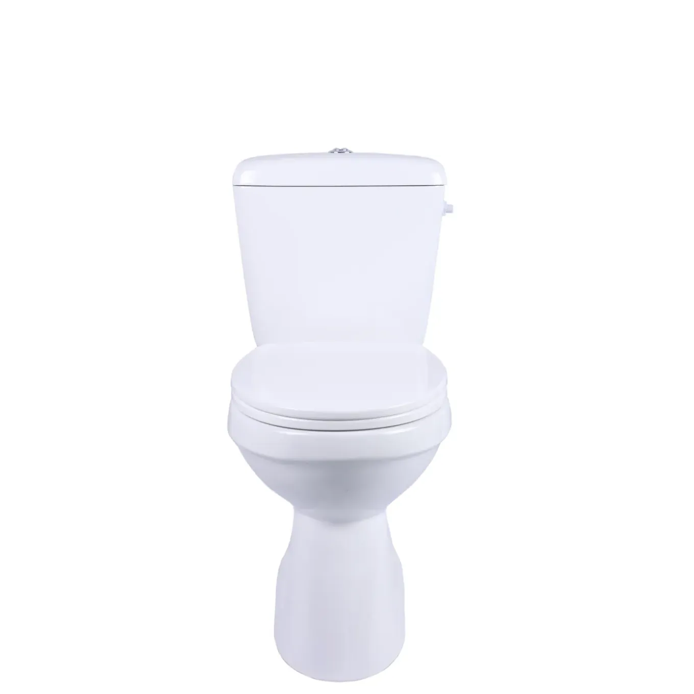 AquaVive duoblok toilet Ippari I AO aansluiting I Soft-close toiletzitting wit