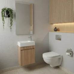 Aquavive Fontein Savuto - Keramiek - Wit - 40x22x11,5cm