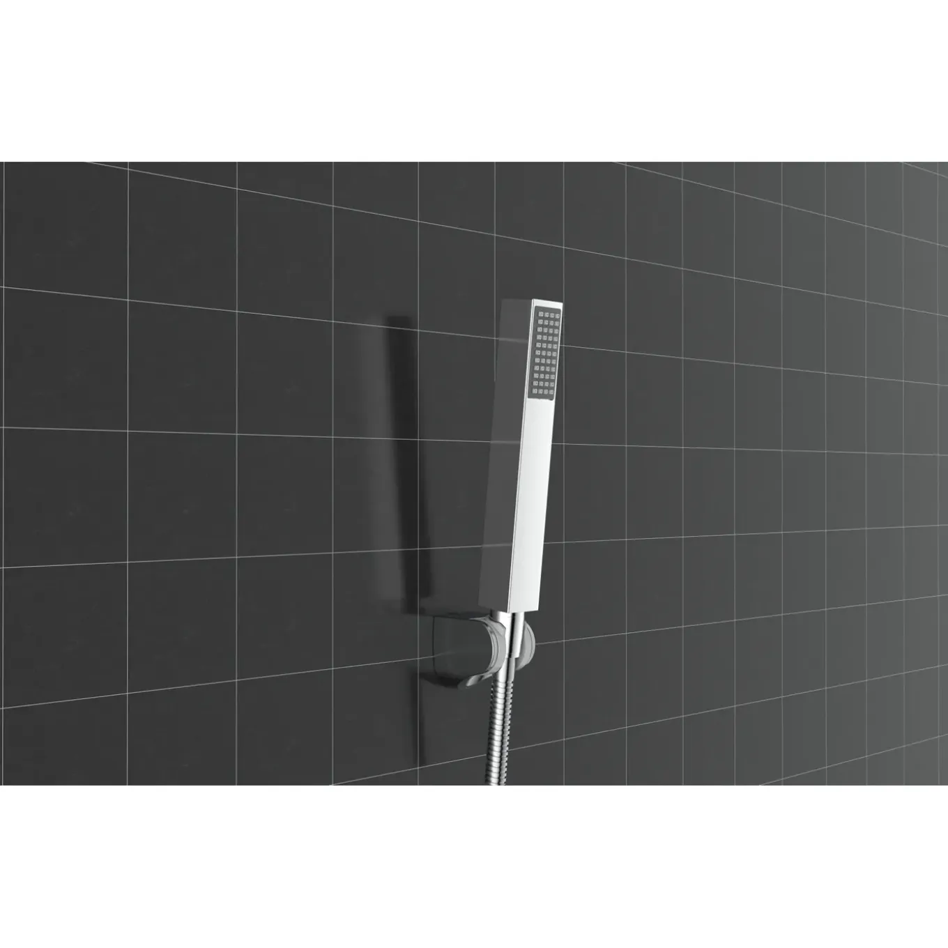AquaVive Handdouche - 59mm - 1 Straal - Chroom