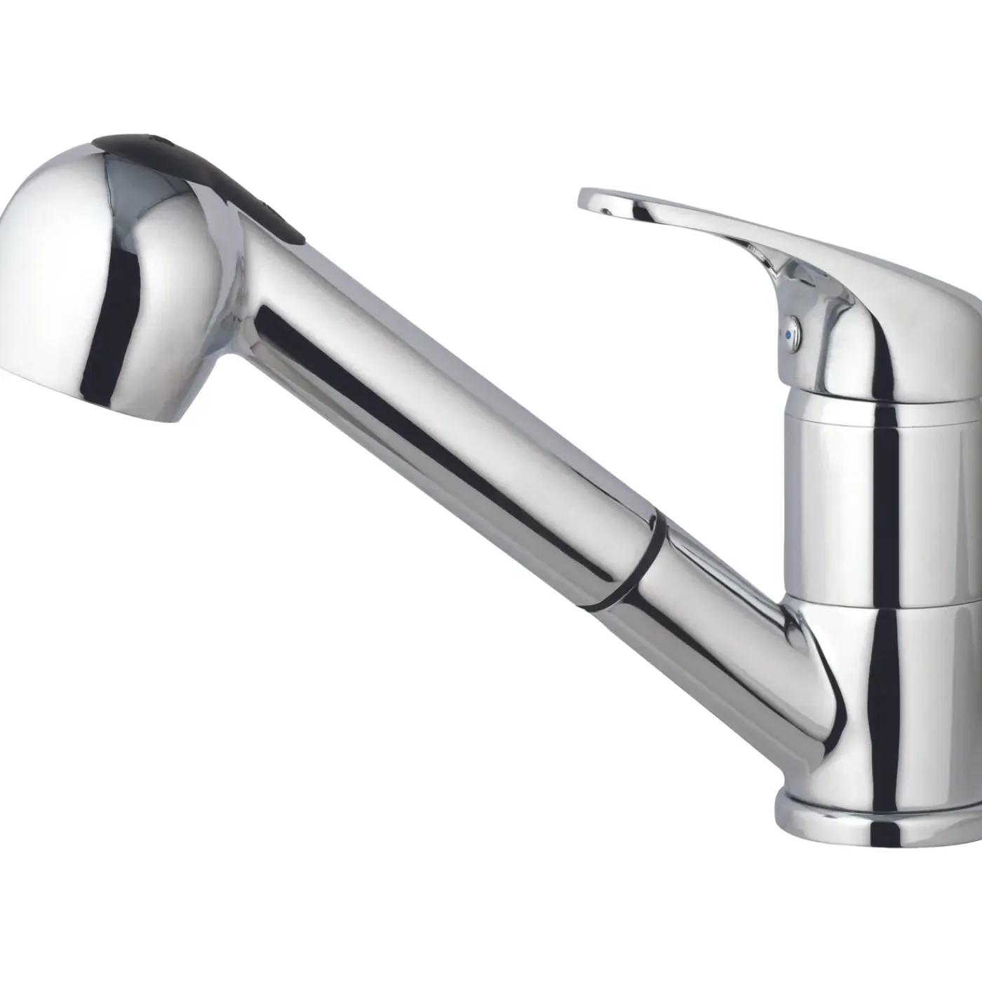 AquaVive – Praxis Eigen Merk AquaVive keukenkraan Junin met uittrekbare handdouche chroom