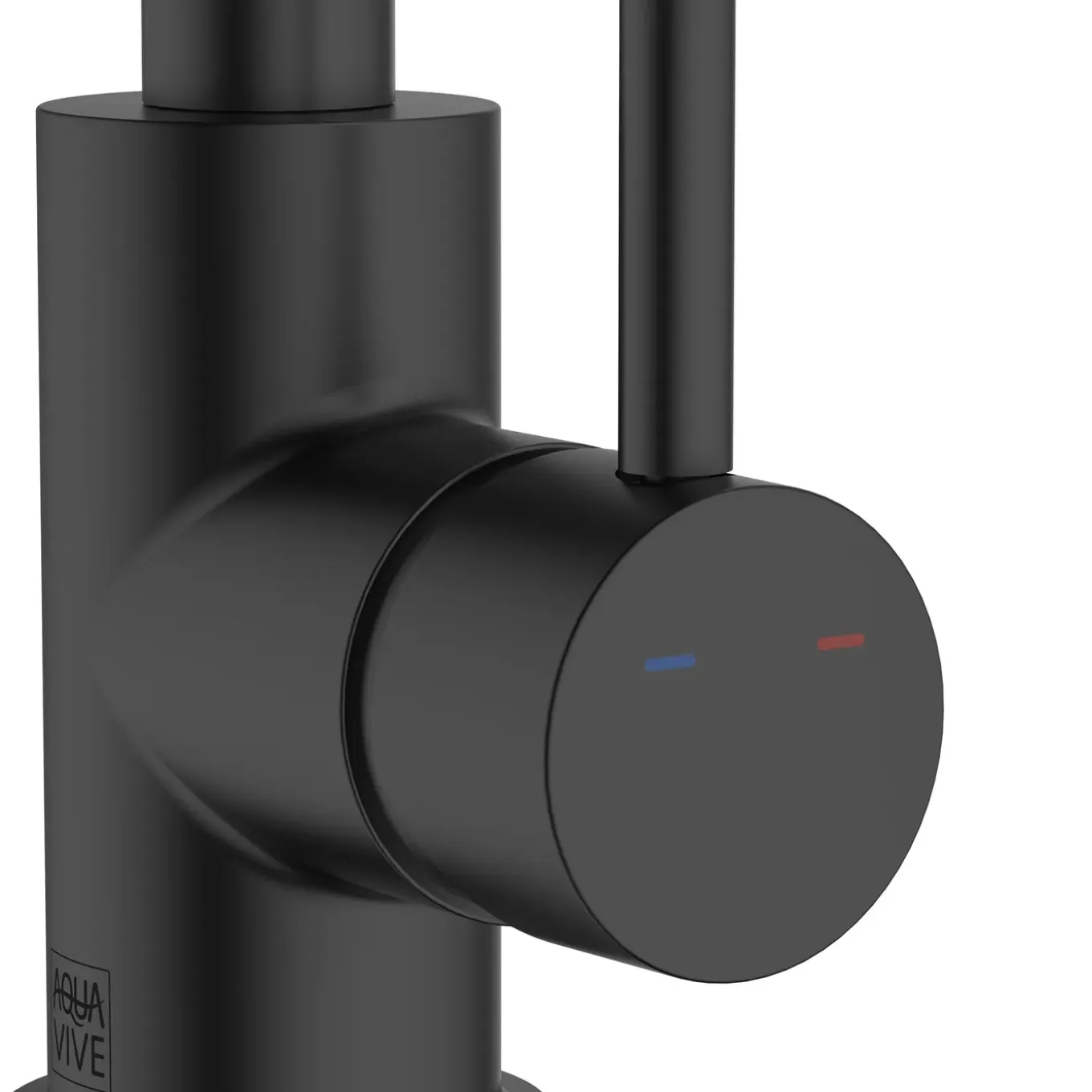 AquaVive keukenmengkraan Irminio zwart mat