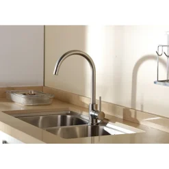 AquaVive keukenmengkraan Shire RVS look