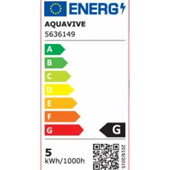 AquaVive – Praxis Eigen Merk AquaVive LED-verlichting 30cm chroom