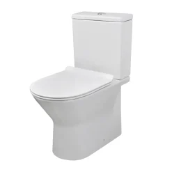 AquaVive – Praxis Eigen Merk Aquavive Livenza Duoblok toilet met randloze toiletpot - wit