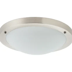AquaVive – Praxis Eigen Merk AquaVive plafondlamp Oslo wit ⌀31cm E27