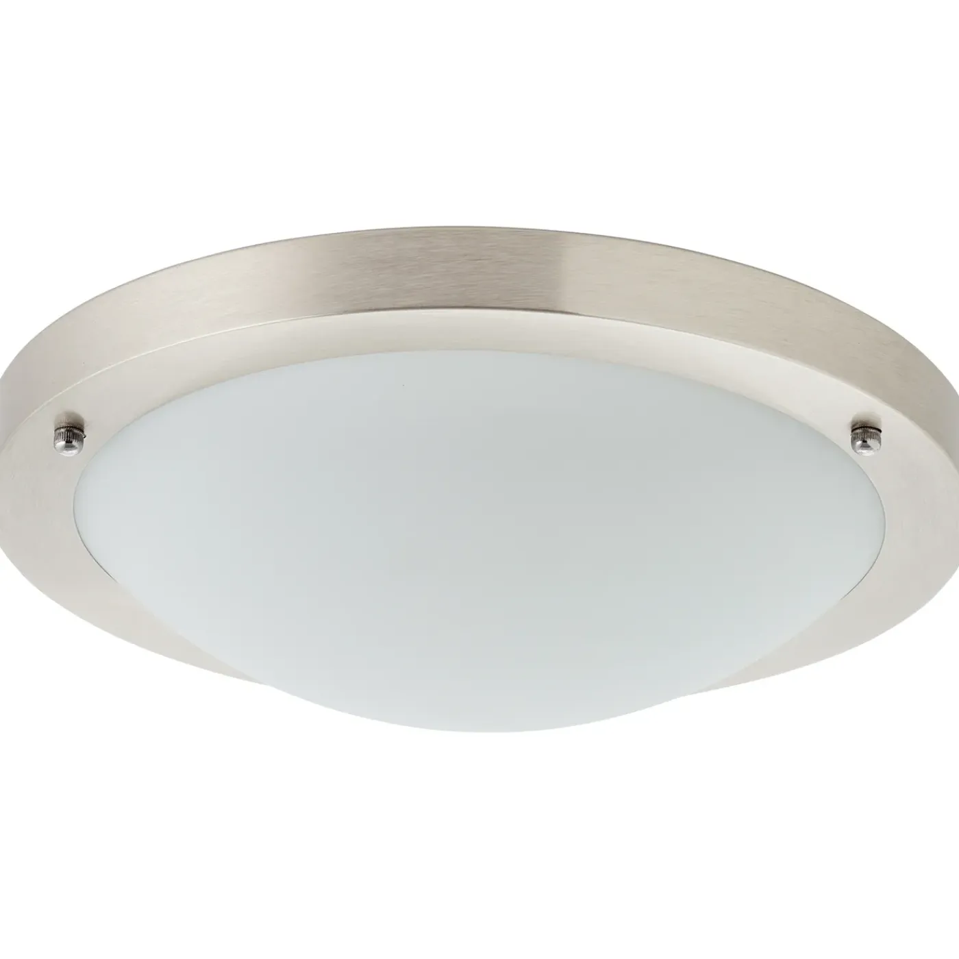 AquaVive – Praxis Eigen Merk AquaVive plafondlamp Oslo wit ⌀31cm E27