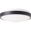 AquaVive – Praxis Eigen Merk AquaVive plafondlamp Oslo zwart ⌀31cm E27